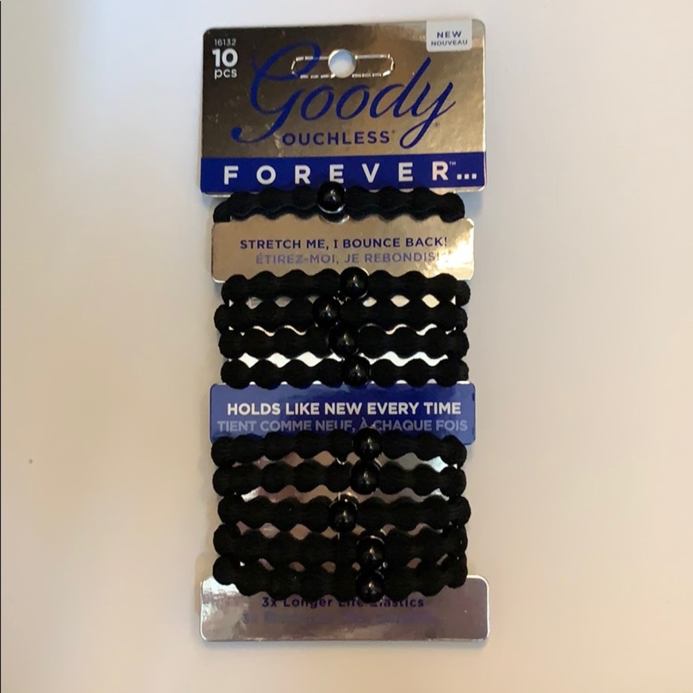 Goody brand elastic ponytail ties